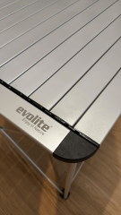 Evolite Discovery Büyük Boy Alüminyum Kamp ve Piknik Masası - Katlanabilir, 60 kg Taşıma Kapasiteli, Çantalı