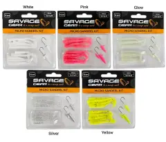 Savage Gear LRF Micro Sandeel Kit 12 Adet Suni Yem Seti