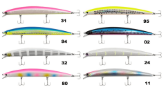 Kendo Seabass Minnow SS 148F 21.1GR Levrek Lüfer Sahte Balık Yemi - Sığ Su Floating Suni Yem