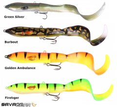 Savage gear 3D Hard Eel Tail Bait 17 cm 40 gr 1+2 Suni Yem