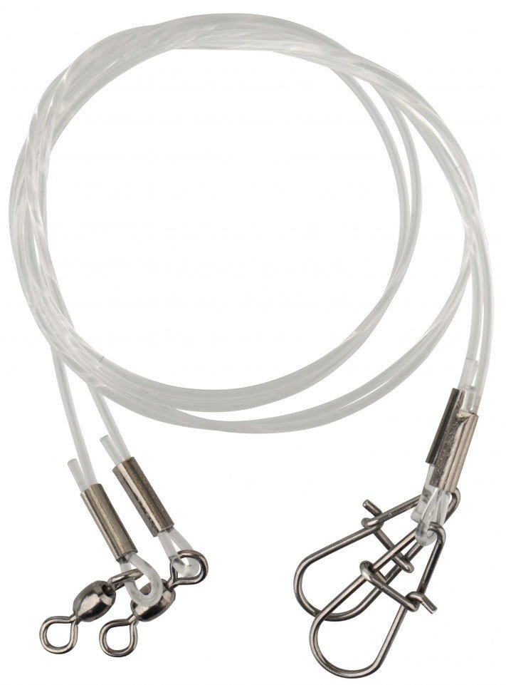 Savage gear Regenerator Trace 100 cm 0.85 mm 20 kg Swivel/Needle Snap 3 Adet