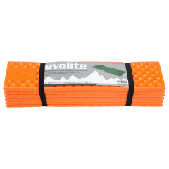 Evolite UltraLight Comfort Z-Tipi Katlanır Kamp Matı, XPE, 300g, Turuncu