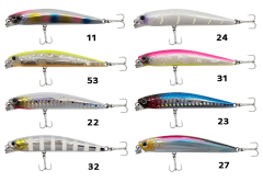 Kendo D:Killer’s Minnow SMP 80s Profesyonel Levrek Sahte Balık - 13.2gr Sinking Yem