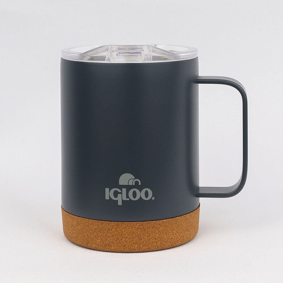 Igloo Termos Bardak 350ml Mantar Tabanlı Paslanmaz Çelik Termal Kupa - FÜME
