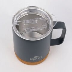 Igloo Termos Bardak 350ml Mantar Tabanlı Paslanmaz Çelik Termal Kupa - FÜME
