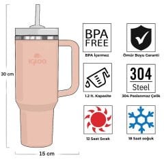 Igloo Stadler 1.2 Litre Çelik Termos Bardak