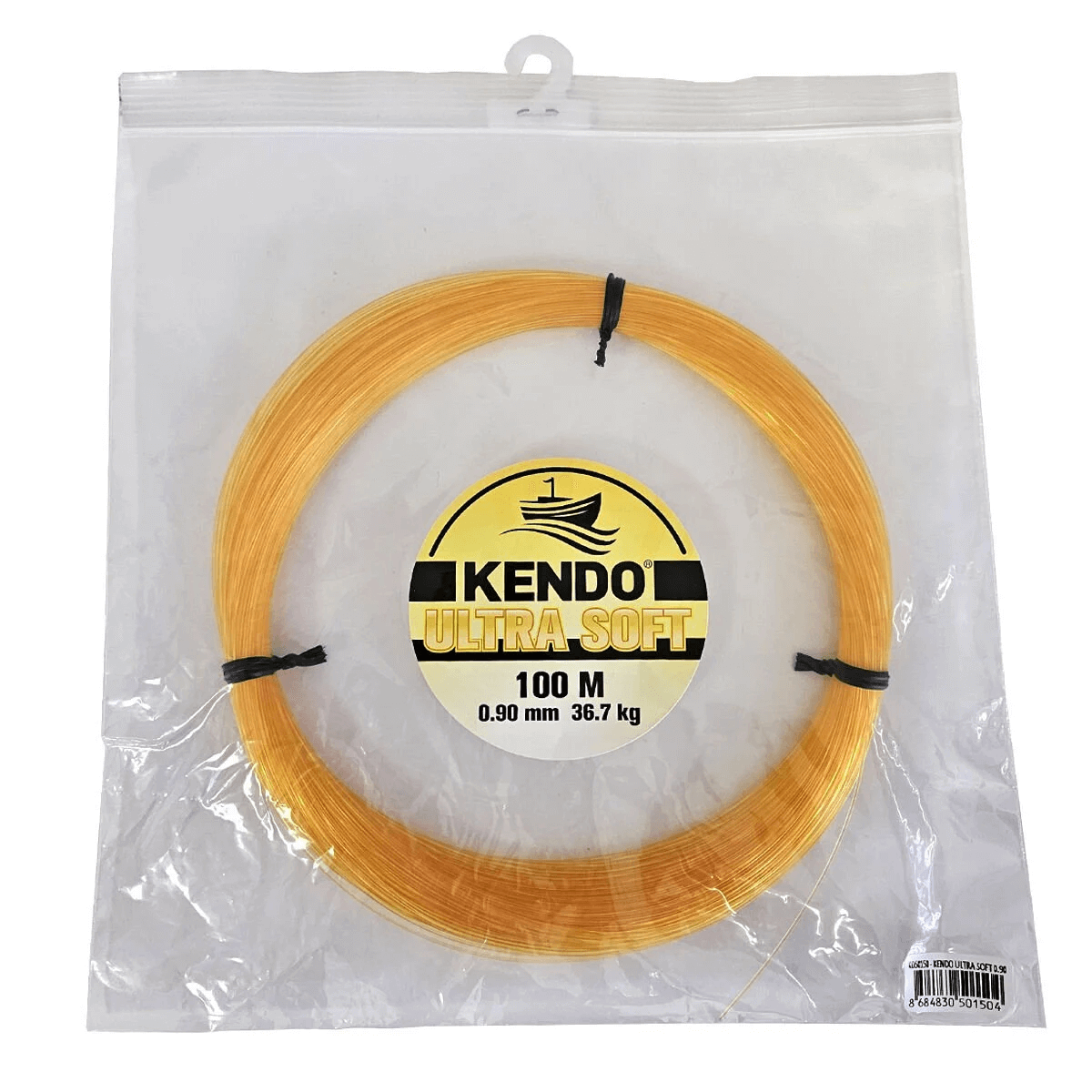 Kendo Ultra Soft 100m Misina - Mat Sarı, Kaymaz Yüzey