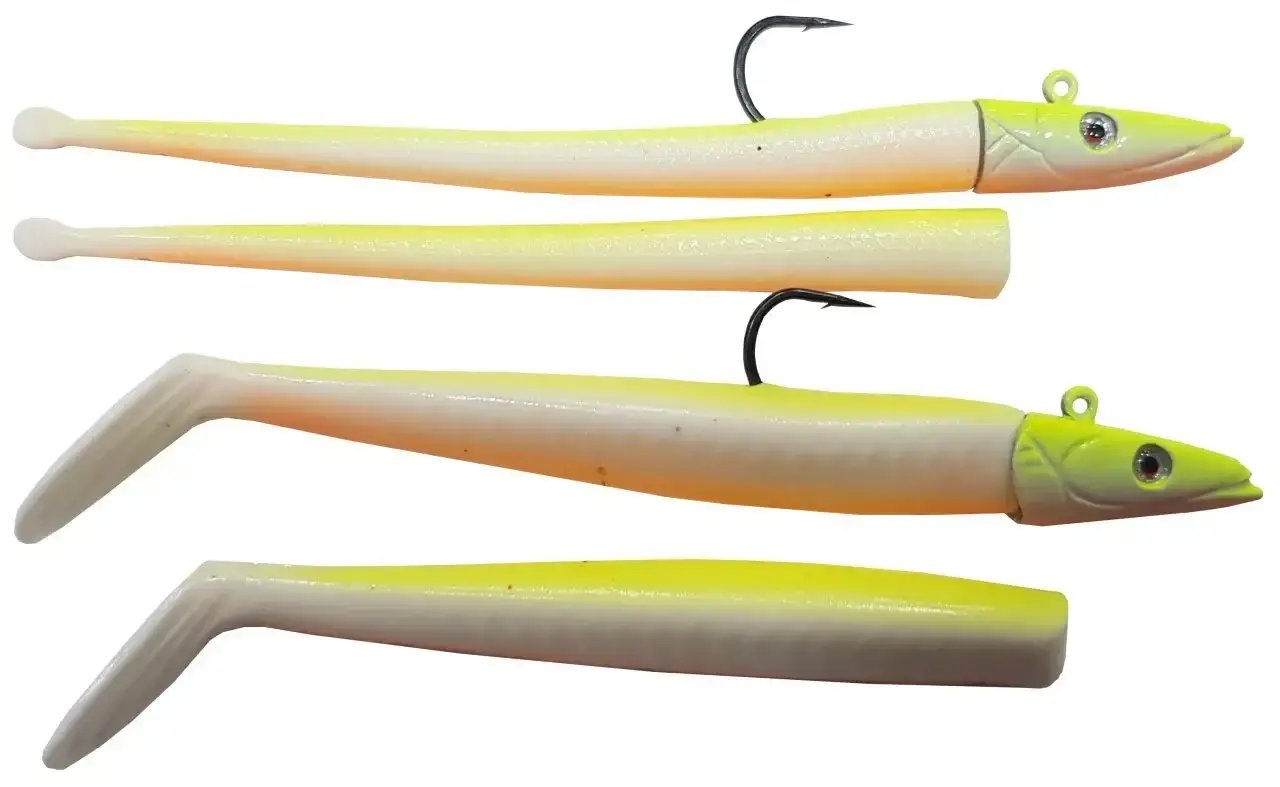Savage Gear Sandeel Slug 10cm 10g Lemon Back 4+2 Sahte Balık