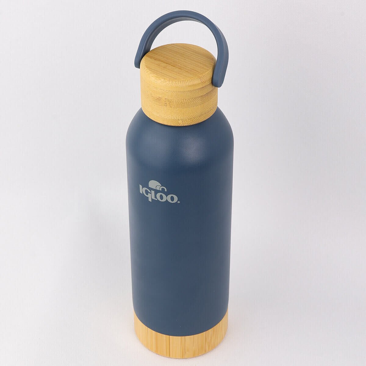 IGLOO Hydrate Pro Bambu Tabanlı Çelik Termos 500ml - Mavi