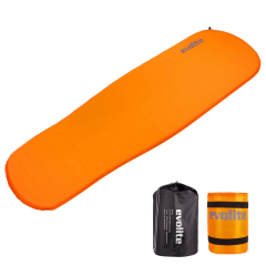 Evolite Luno 4 Mevsim Şişme Kamp Matı 3.8 cm R-Değeri 5 Otomatik Şişen Turuncu Mat