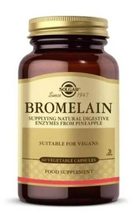 Solgar Bromelain 150 Mg 60 Kapsül