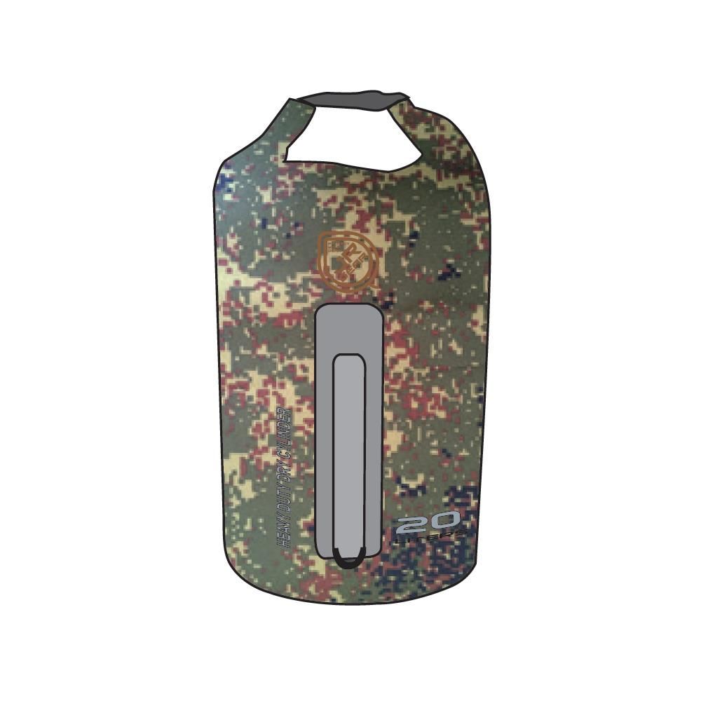 JR Gear Heavy Duty Dry Cylinder Su Geçirmez Çanta 30 Litre - Yeşil