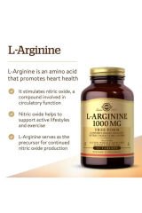Solgar L-Arginine 1000 Mg 90 Tablet